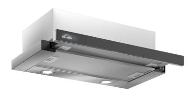 Вытяжка Elikor Интегра GLASS 45Н-400-В2Д (Inox/Black glass)