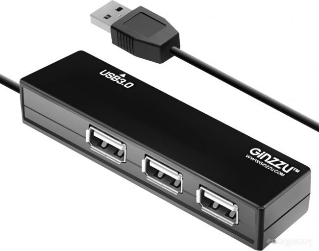 USB-хаб Ginzzu GR-334UB