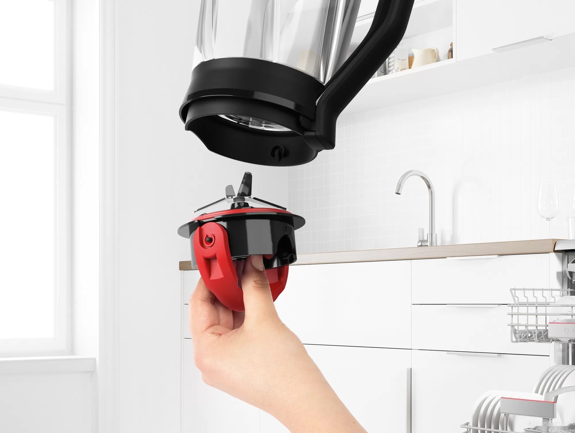 Стационарный блендер Bosch MMB6174S, фото 6