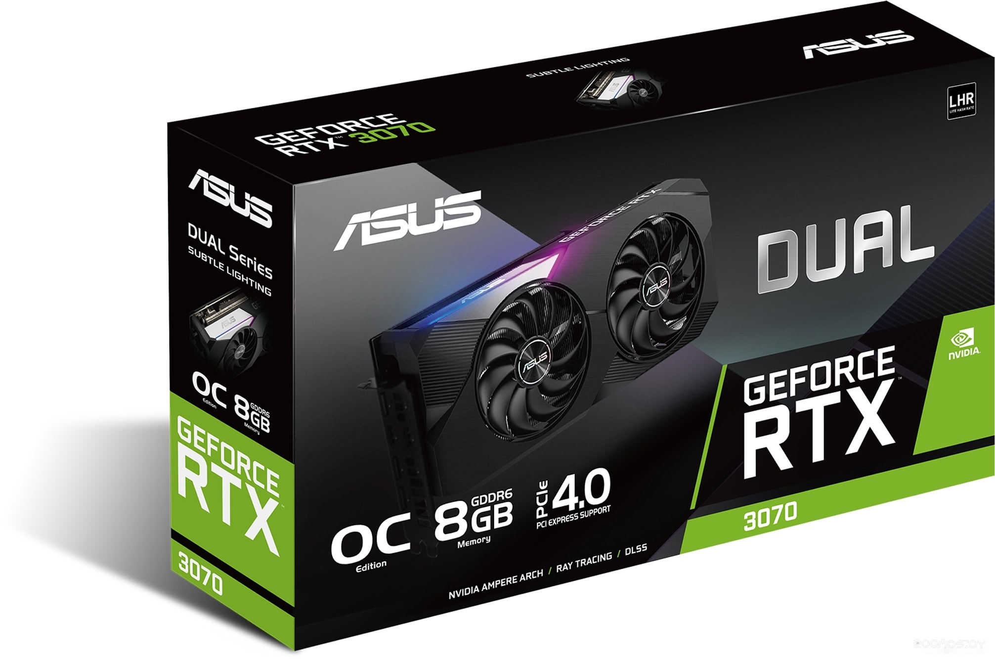 Видеокарта Asus Dual GeForce RTX 3070 V2 OC 8GB GDDR6 LHR DUAL-RTX3070-O8G-V2, фото 8