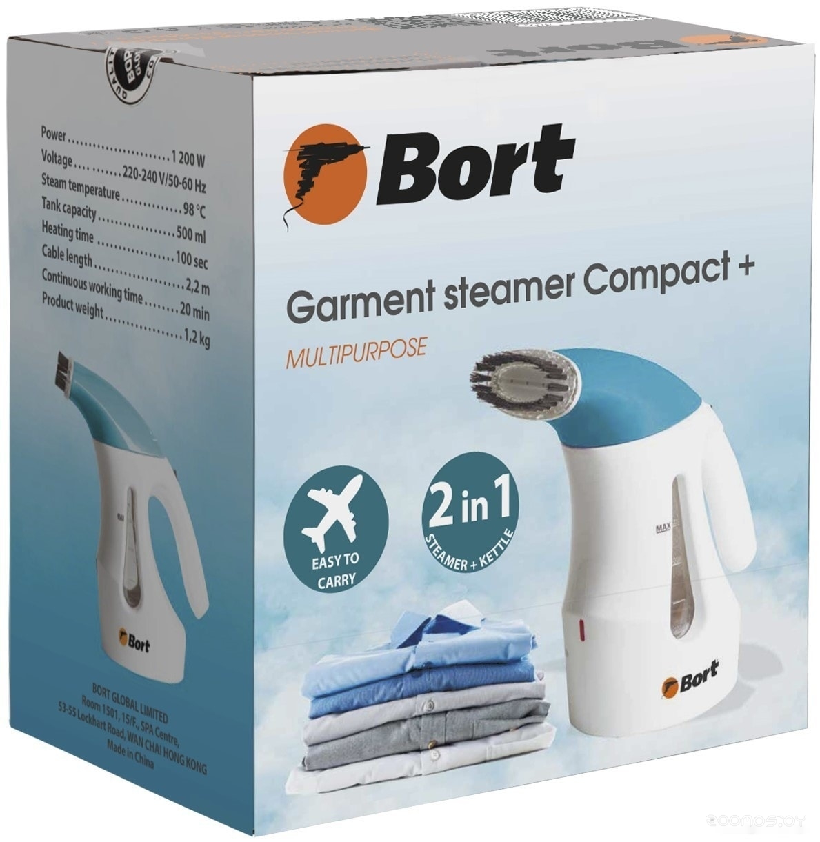 Отпариватель BORT Compact +, фото 8