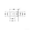 Унитаз Duravit DuraStyle 0935100005+0063790000+2155090000