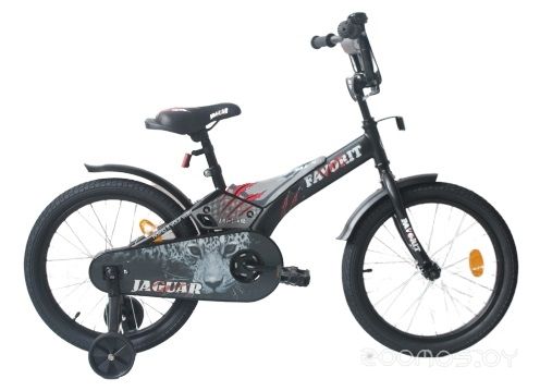 Детский велосипед Favorit Jaguar 18 (черный, 2020)