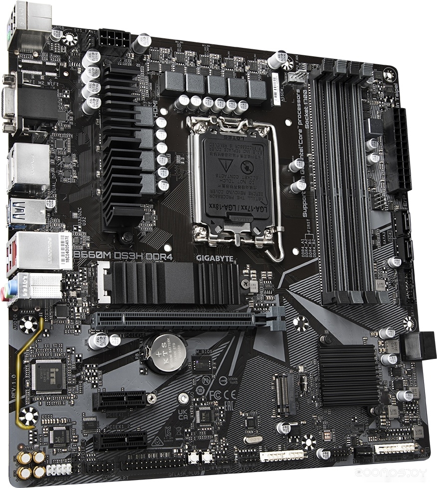 Материнская плата Gigabyte B660M DS3H DDR4 (rev. 1.0), фото 2
