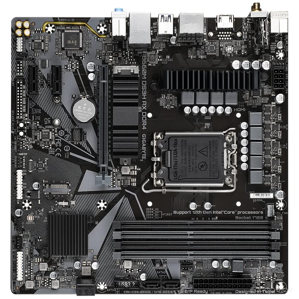 Материнская плата Gigabyte B660M DS3H AX DDR4 (rev. 1.x), фото 4