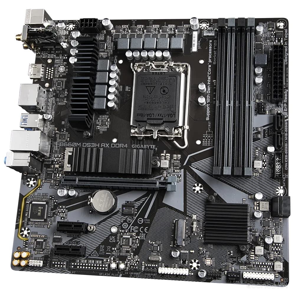 Материнская плата Gigabyte B660M DS3H AX DDR4 (rev. 1.x), фото 3