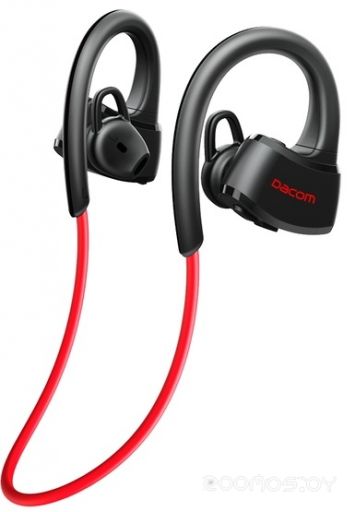 Наушники DACOM P10 (Black-Red), фото 1