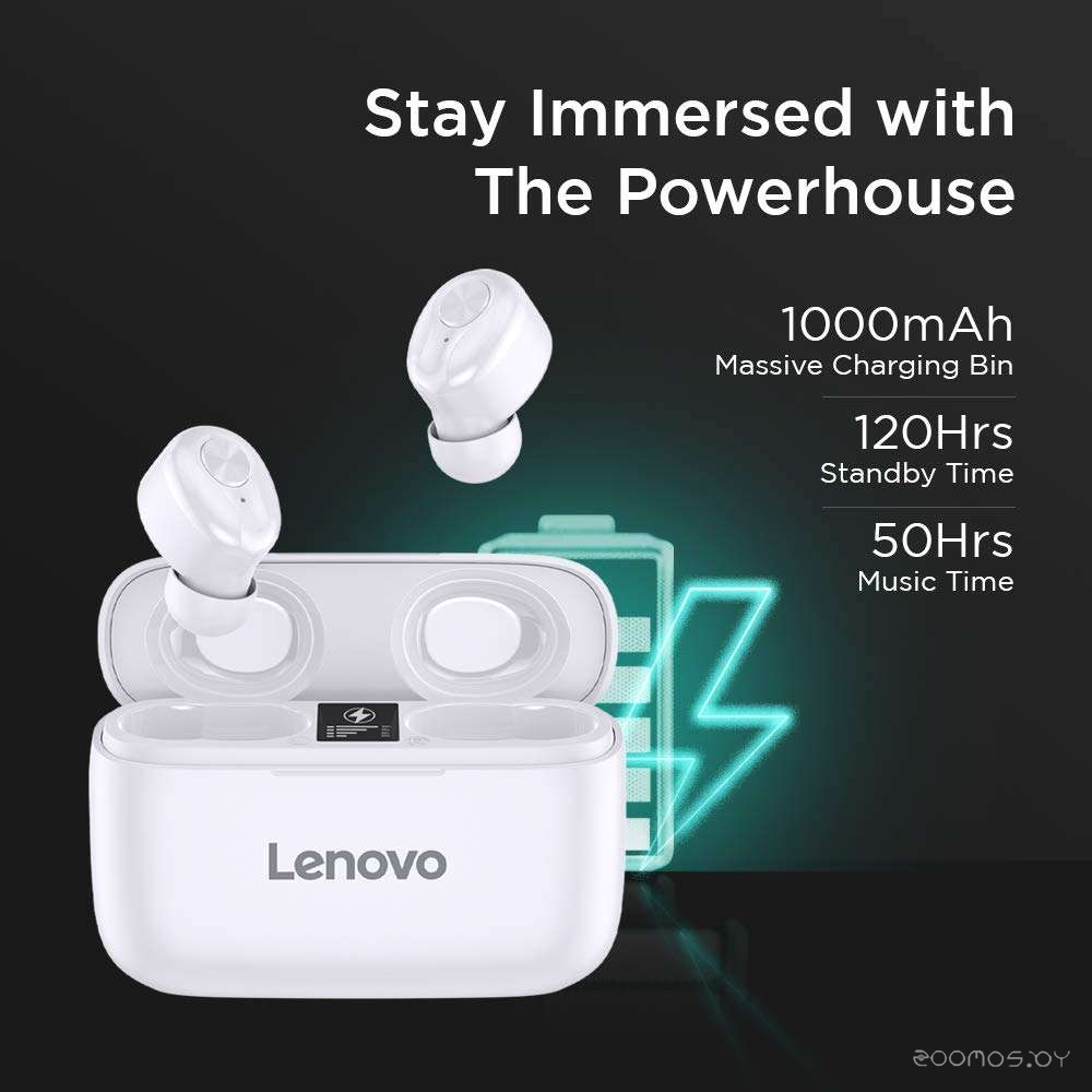 Наушники Lenovo HT18 (белый), фото 7