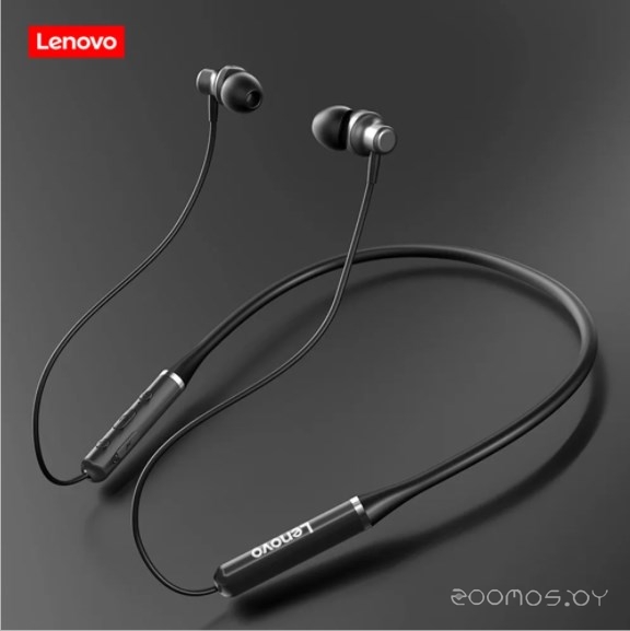 Наушники Lenovo HE05 (серый/черный), фото 8