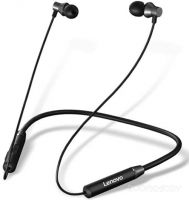 Наушники Lenovo HE05 (серый/черный)