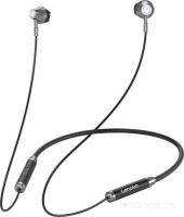 Наушники Lenovo HE06 (серый/черный)