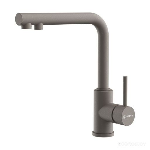 Смеситель Omoikiri Nakagawa 2 Plus-GR leningrad grey, фото 1