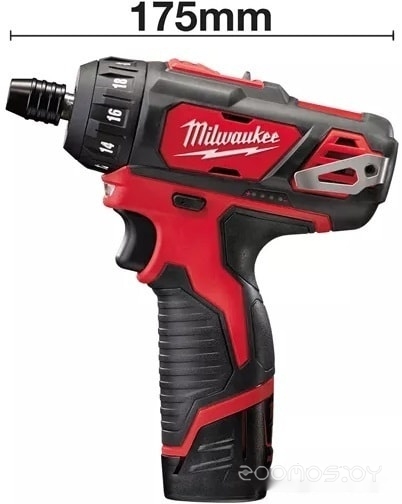Дрель-шуруповерт Milwaukee M12 BD-202C 4933441900 (с 2-мя АКБ, кейс), фото 2