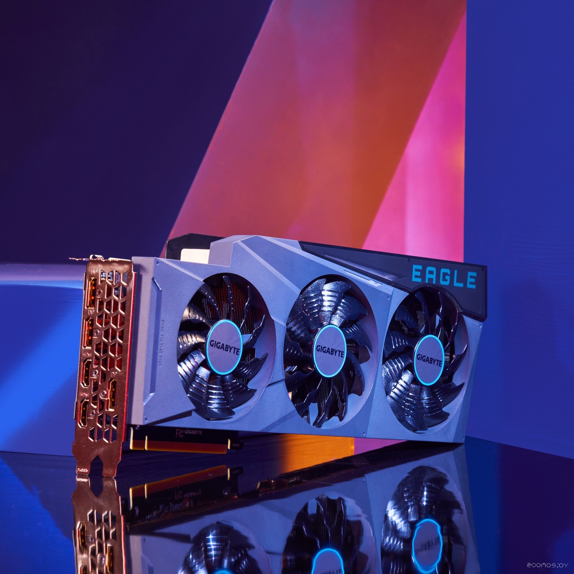 Видеокарта Gigabyte GeForce RTX 3090 Eagle 24GB GDDR6X GV-N3090EAGLE-24GD, фото 3
