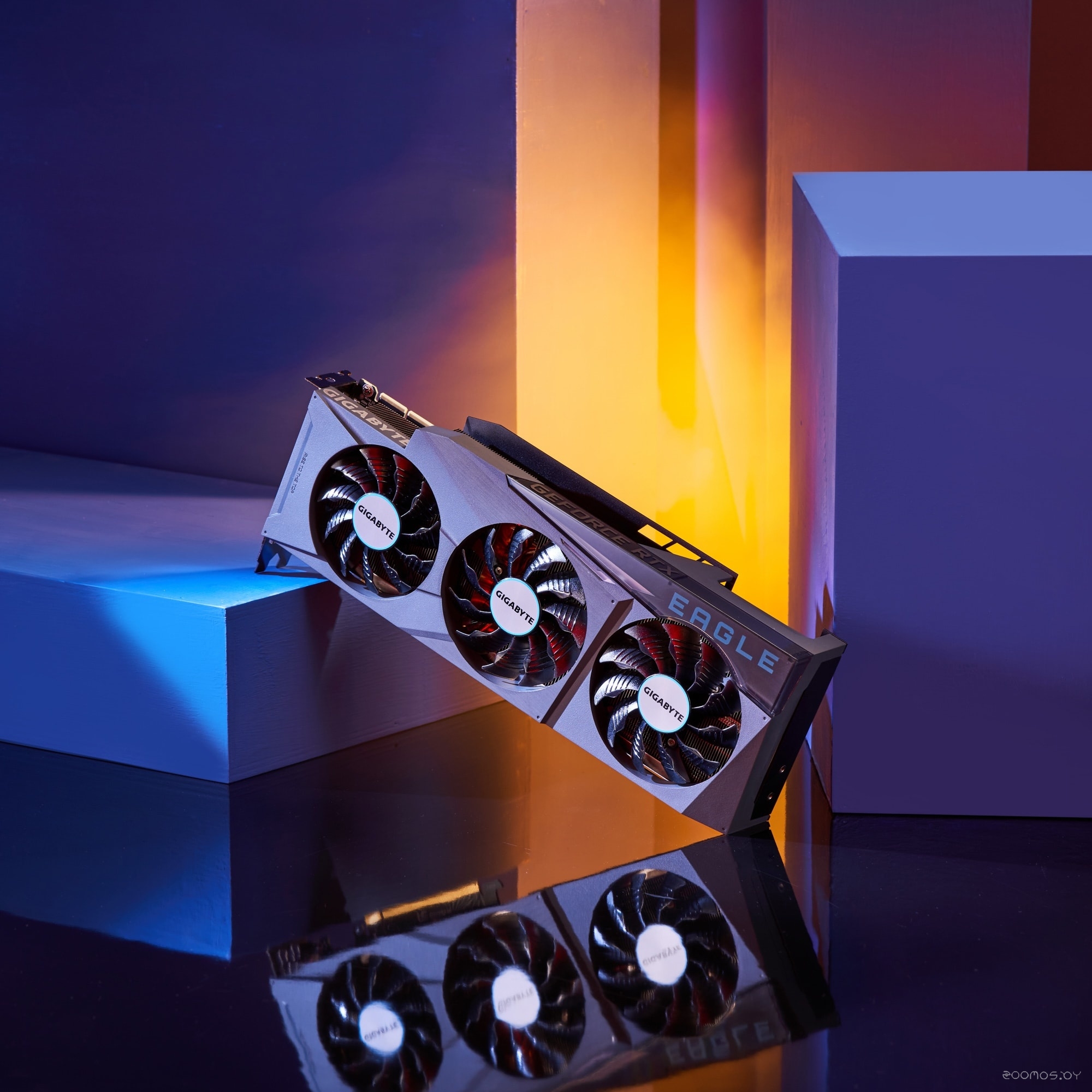 Видеокарта Gigabyte GeForce RTX 3090 Eagle 24GB GDDR6X GV-N3090EAGLE-24GD, фото 19