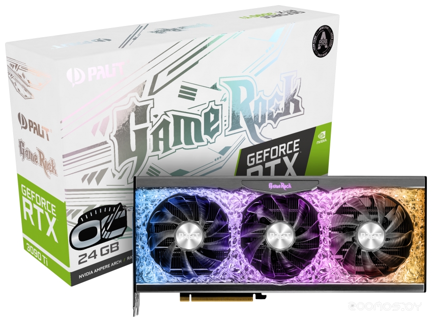 Видеокарта PALIT GeForce RTX 3090 Ti GameRock 24G NED309T019SB-1022G, фото 7