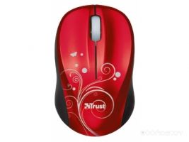 Мышь Trust Vivy Wireless Mini Mouse Red Swirls