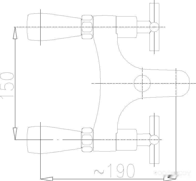 Смеситель Armatura Symetric 345-010-00, фото 2