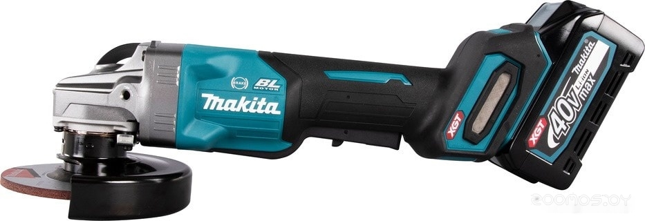 Угловая шлифмашина Makita GA013GM101 (с 1-м АКБ, кейс), фото 13