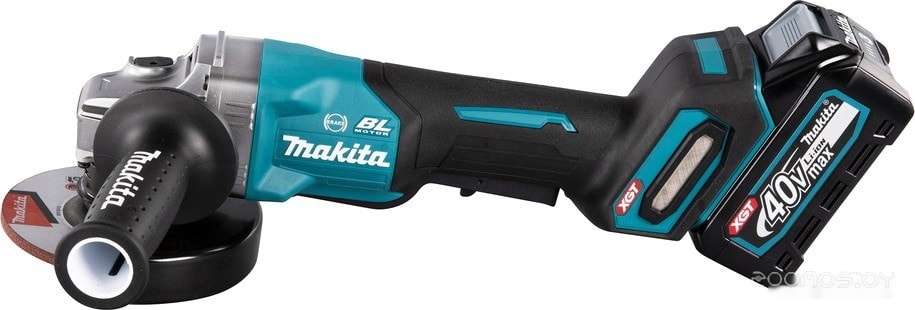 Угловая шлифмашина Makita GA013GM101 (с 1-м АКБ, кейс), фото 2