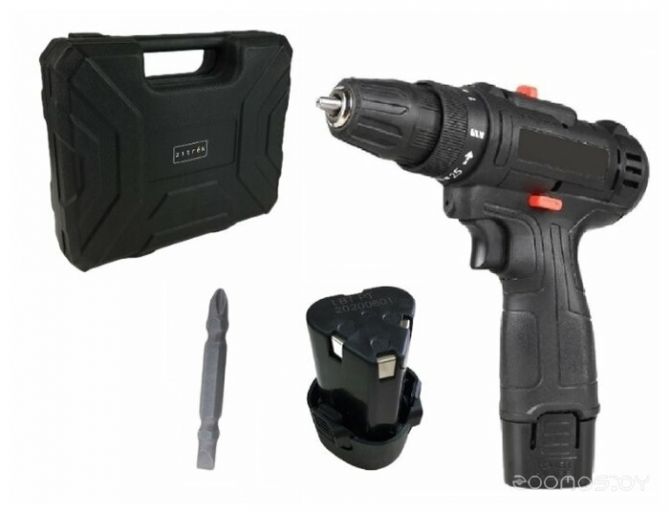 Дрель-шуруповерт Zitrek Crusher 12-Li 063-4078 (с 2-мя АКБ, кейс), фото 1