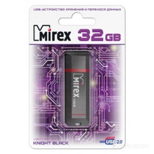 USB Flash Mirex KNIGHT BLACK 32GB