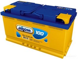 Автомобильный аккумулятор AKOM 6СТ-100 Евро