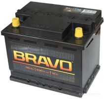 Автомобильный аккумулятор Bravo 6СТ-55 Евро