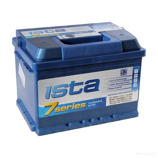 Автомобильный аккумулятор ISTA 7 Series 6СТ-100А2Е (100 А/ч)