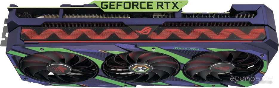 Видеокарта Asus Rog Strix Geforce Rtx 3080 12gb Gddr6x Oc Eva Edition Rog Strix Rtx3080 O12g Eva 9284