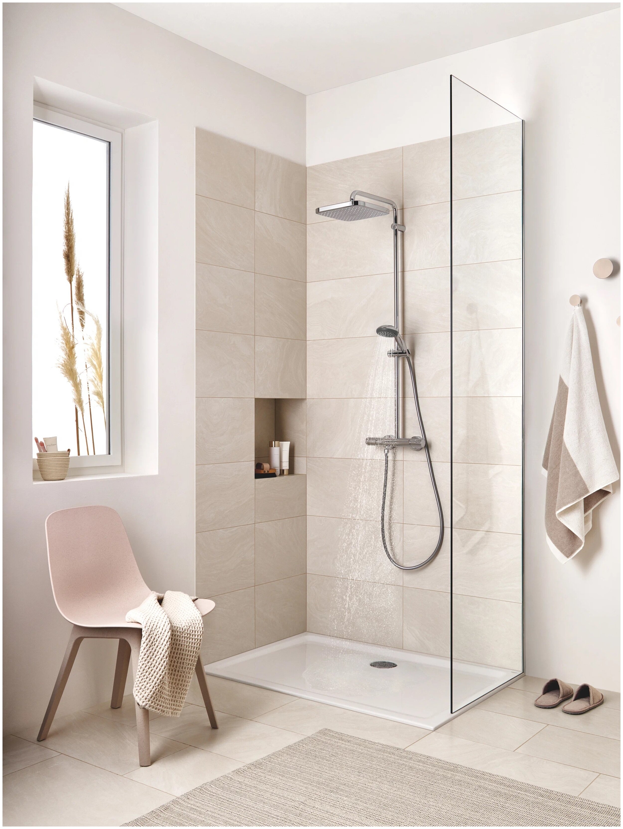Душевая система Grohe QuickFix Vitalio Start System 250 Cube 26696000, фото 5