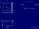 Кухонная мойка Av Engineering Star AV505515SSN (песочный)