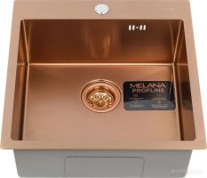 Кухонная мойка Melana Profline D5050HC (глубина чаши 20 см, сталь 3 мм)