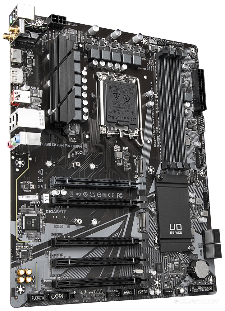 Материнская плата Gigabyte B660 DS3H AX DDR4 (rev. 1.0), фото 2