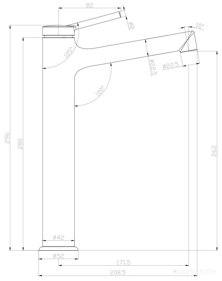 Смеситель Lemark Minima LM3809C, фото 3