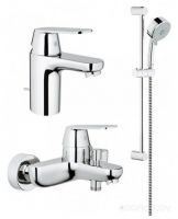 Комплект смесителей Grohe Eurosmart Cosmopolitan 121655