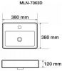 Умывальник Melana MLN-7063D 38x38