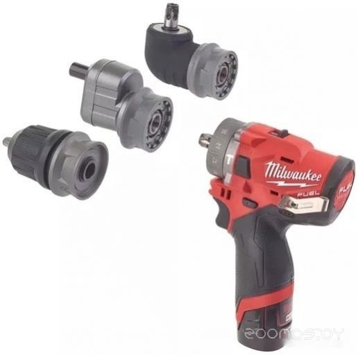 Ударная дрель-шуруповерт Milwaukee M12 FPDXKIT-202X 4933464138 (с 2-мя АКБ, кейс), фото 1