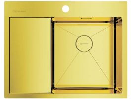 Врезная кухонная мойка Omoikiri Akisame 65-LG-R