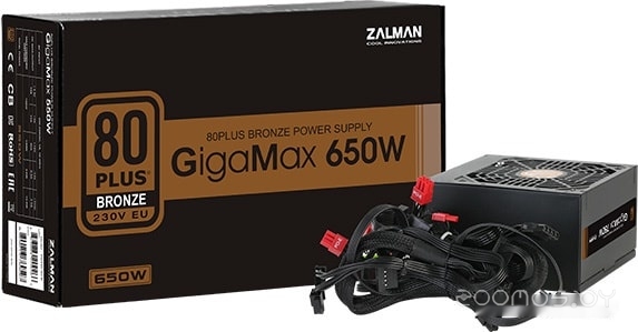 Блок питания ZALMAN GigaMax ZM650-GVII, фото 5