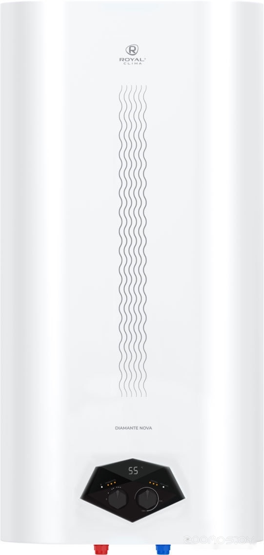 Накопительный электрический водонагреватель Royal Clima Diamante Nova RWH-DN50-FE, фото 2