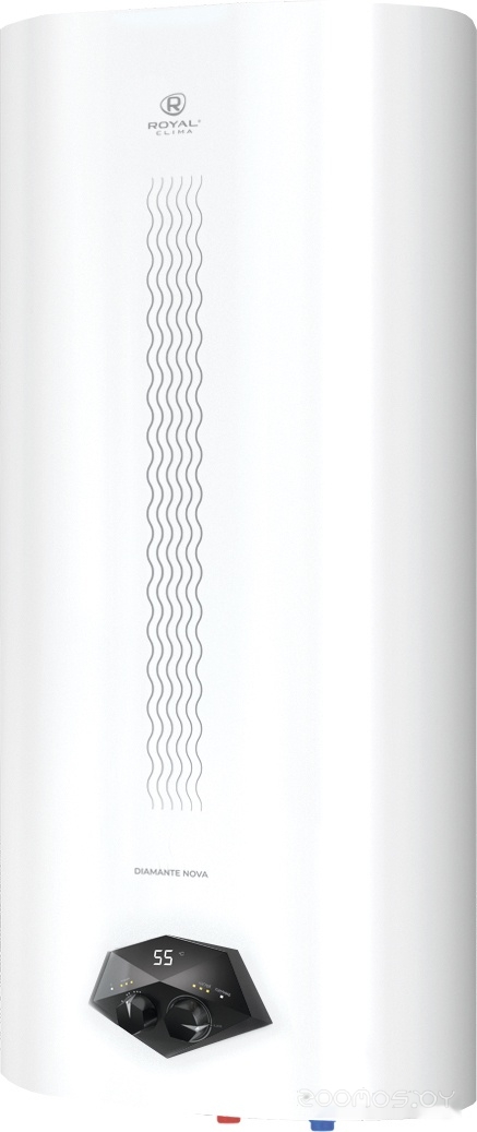Накопительный электрический водонагреватель Royal Clima Diamante Nova RWH-DN50-FE, фото 4