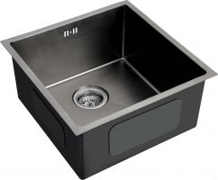 Кухонная мойка ARFEKA AF 440*440 Black PVD Nano
