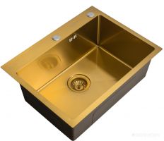 Кухонная мойка ARFEKA AF 600*450 Golden PVD Nano