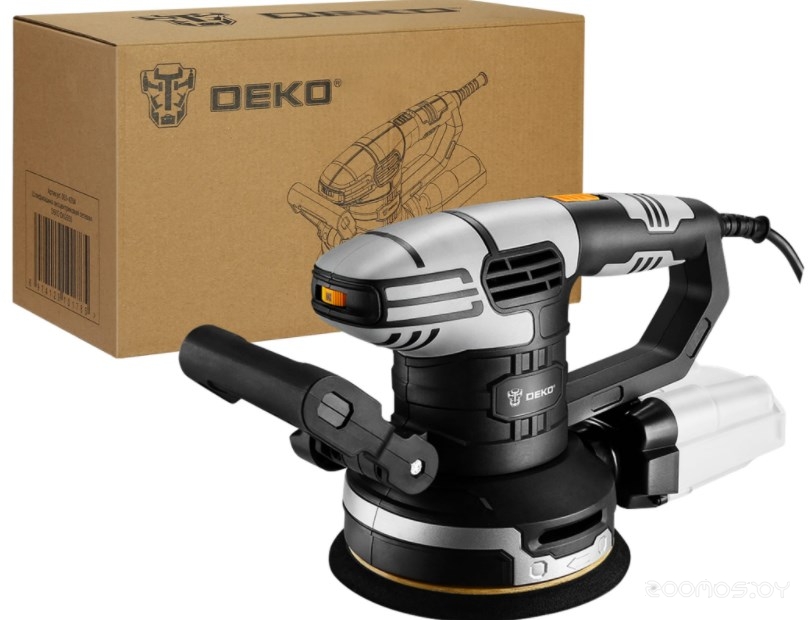 Эксцентриковая шлифмашина Deko DKG550 063-4264, фото 2