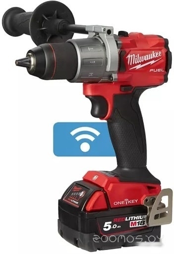 Ударная дрель-шуруповерт Milwaukee M18 ONEPD2-502X 4933464527 (с 2-мя АКБ, кейс), фото 2