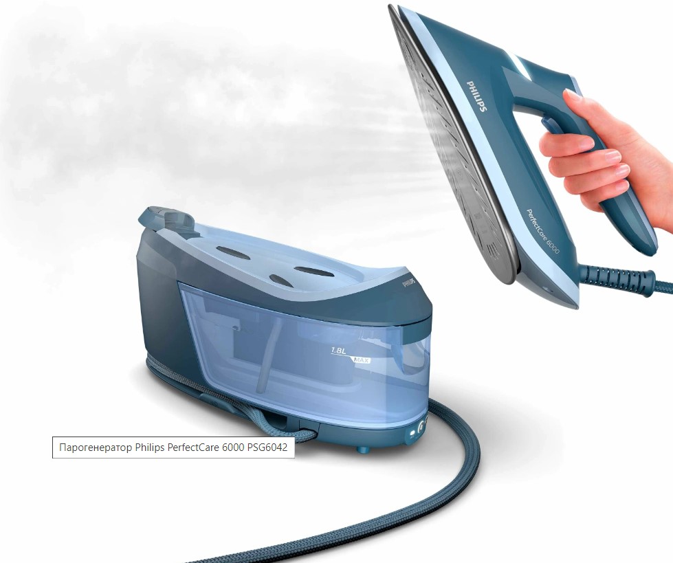 Утюг Philips PerfectCare PSG6042/20, фото 2
