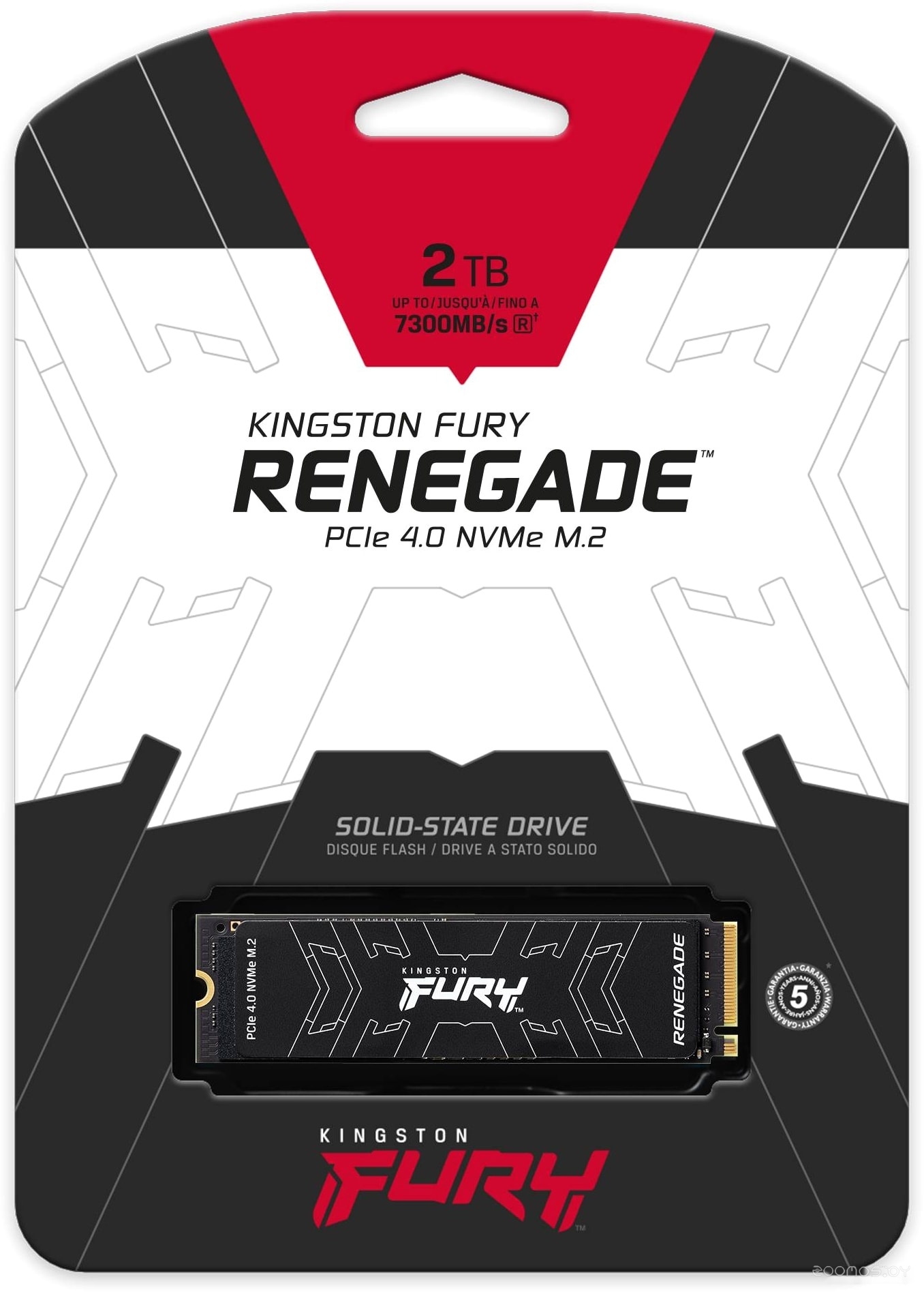 SSD Kingston Fury Renegade 2TB SFYRD/2000G, фото 5