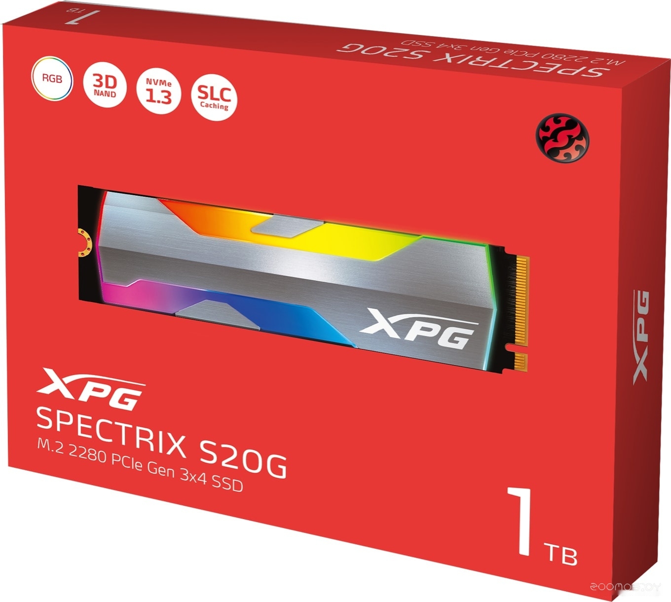 SSD A-Data XPG Spectrix S20G 1TB ASPECTRIXS20G-1T-C, фото 4