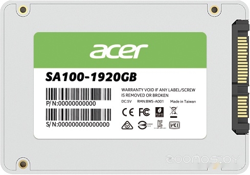 SSD Acer SA100 1.92TB BL.9BWWA.105, фото 6
